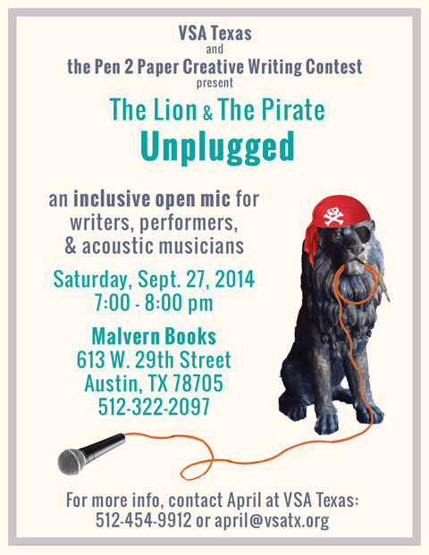 Lion and Pirate Open Mic